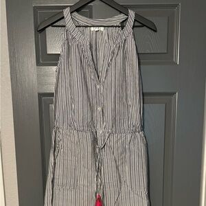 Black and white jumpsuit